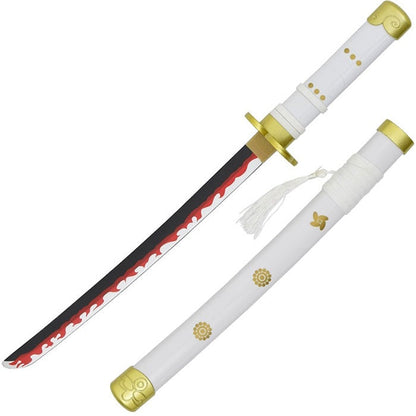 One Piece Katana Mini Bambus Enma Roronoa Zoro Sammlerschwert 42cm Weiß