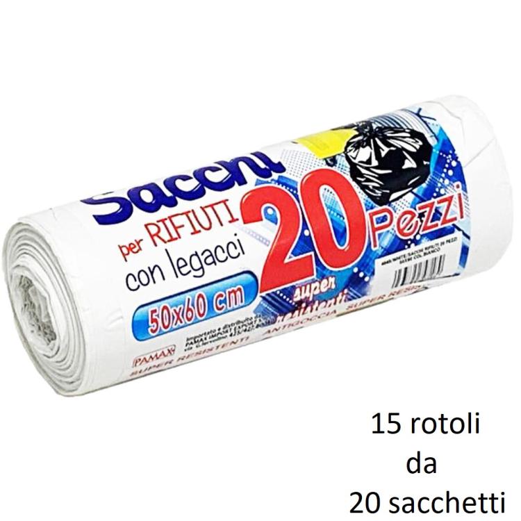 300 ABFALLBEUTEL MÜLLSÄCKE MÜLLTÜTEN SORTIERUNG 50X60cm BIA