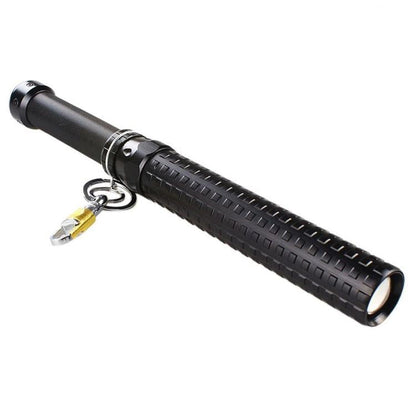 Taktische Militärtaschenlampe 80000W Wiederaufladbar Zoombare Schlagstockform