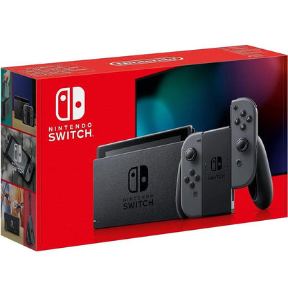 Nintendo Switch Handheld- und TV-Konsole 1.1 Total Schwarz Grau (Italienische Garantie)