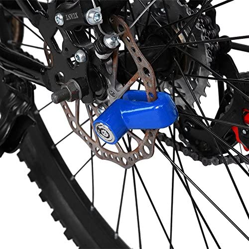 BREMSSCHEIBENSCHLOSS STAHLSCHLOSS FÜR MOTORRAD ROLLER FAHRRAD DIEBSTAHLSCHUTZ