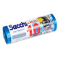 100 BAGS SACKS REFUSE RUBBISH RECYCLING 70X110cm BLUE