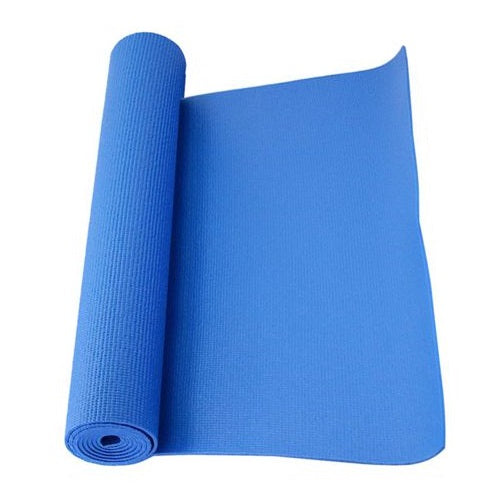Tappetino Yoga Tappeto Aerobica Fitness Ginnastica Palestra Pilates 3mm Blu