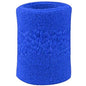 Elastic Sweatband Wristband Terry Cotton for Tennis/Sports/Gym Blue