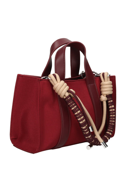 Mini Bag SUN68 Everyday in Tessuto – Borsa a Mano Quotidiana con Charm