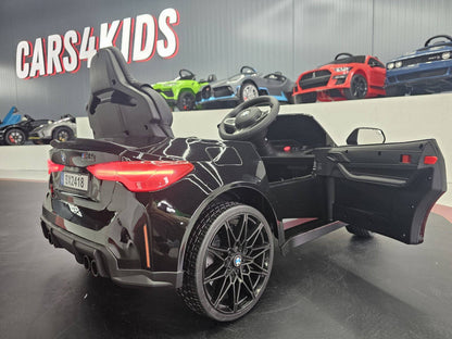 Kinder Elektroauto BMW M4 12 V – Schwarz Metallic
