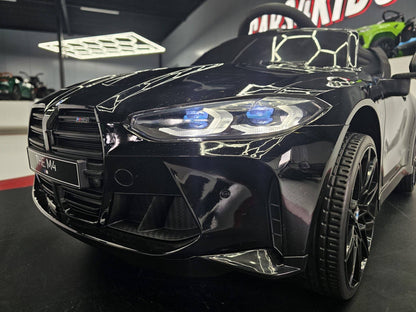 Kinder Elektroauto BMW M4 12 V – Schwarz Metallic
