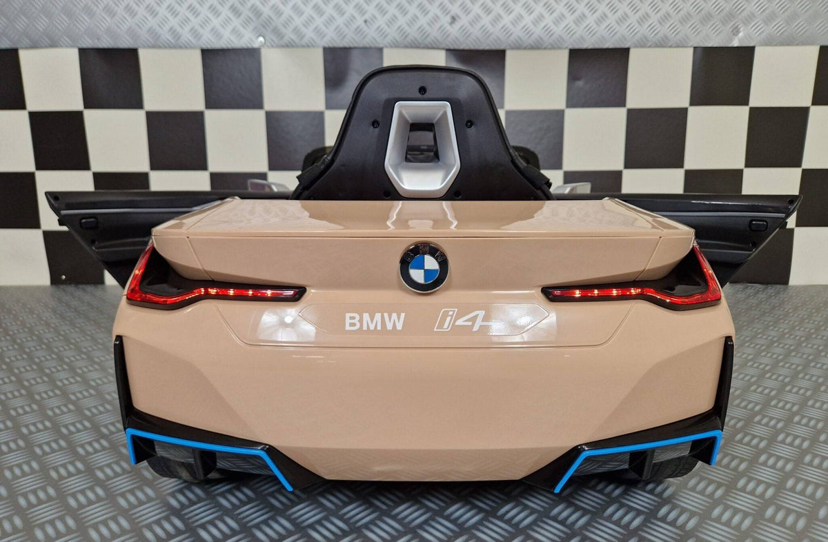 Kinder-Elektroauto BMW i4 12 V – Champagnerfarben