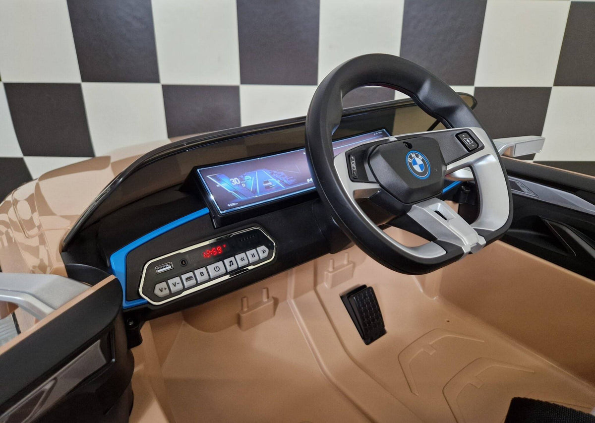 Kinder-Elektroauto BMW i4 12 V – Champagnerfarben