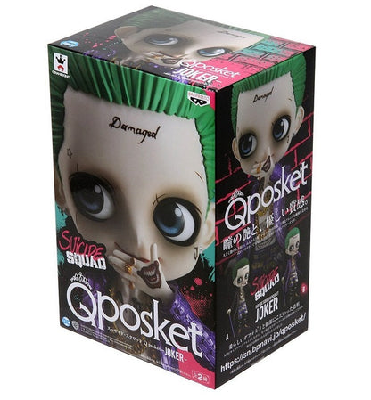 BANPRESTO Q POSKET DC SUICIDE SQUAD - JOKER STATUETTE BANDAI ACTIONFIGUR 14CM