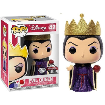 Funko Pop ! Animation Disney - (42) Evil Queen W/ Apple Special Diamond Glitter