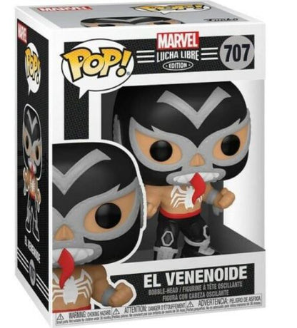 Funko Pop Marvel Lucha Libre 707 – Luchadores Venom Vinyl Sammlung Neu