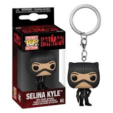 Funko Pop Pocket Vinyl Figur Schlüsselanhänger DC Batman (Selina Kyle) Key Portachiavi