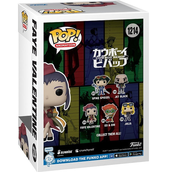 Funko Pop! Animation Cowboy Bebop – Faye Valentine (1214) Girl Vinylfigur