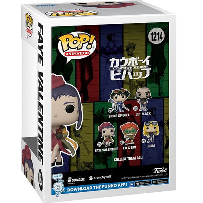 Funko Pop! Animation Cowboy Bebop – Faye Valentine (1214) Girl Vinylfigur