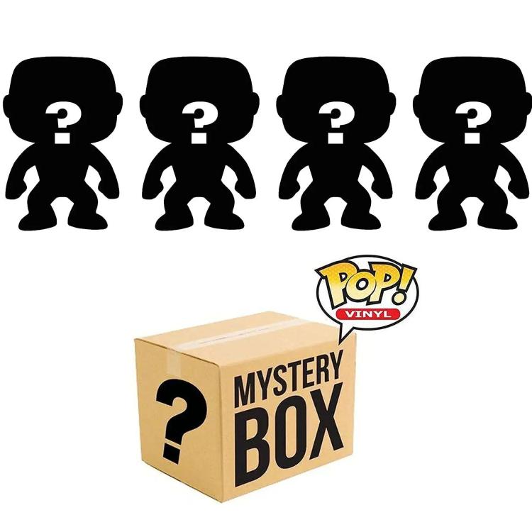 Mystery Box 4 Stk. Funko Pop! (Genre Animation & Games) Neue Überraschungsprodukte