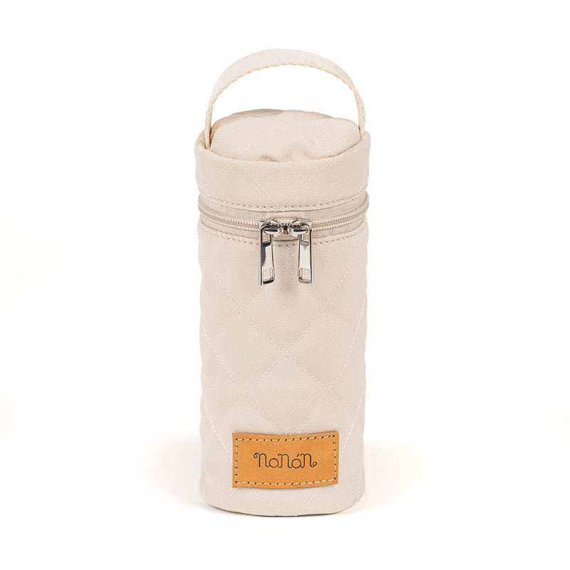 Portabiberon in tessuto beige