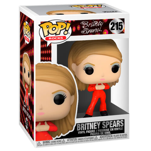 Funko Pop! Rocks Britney Spears – Britney Spears (215) Catsuit Red Vinyl Figur