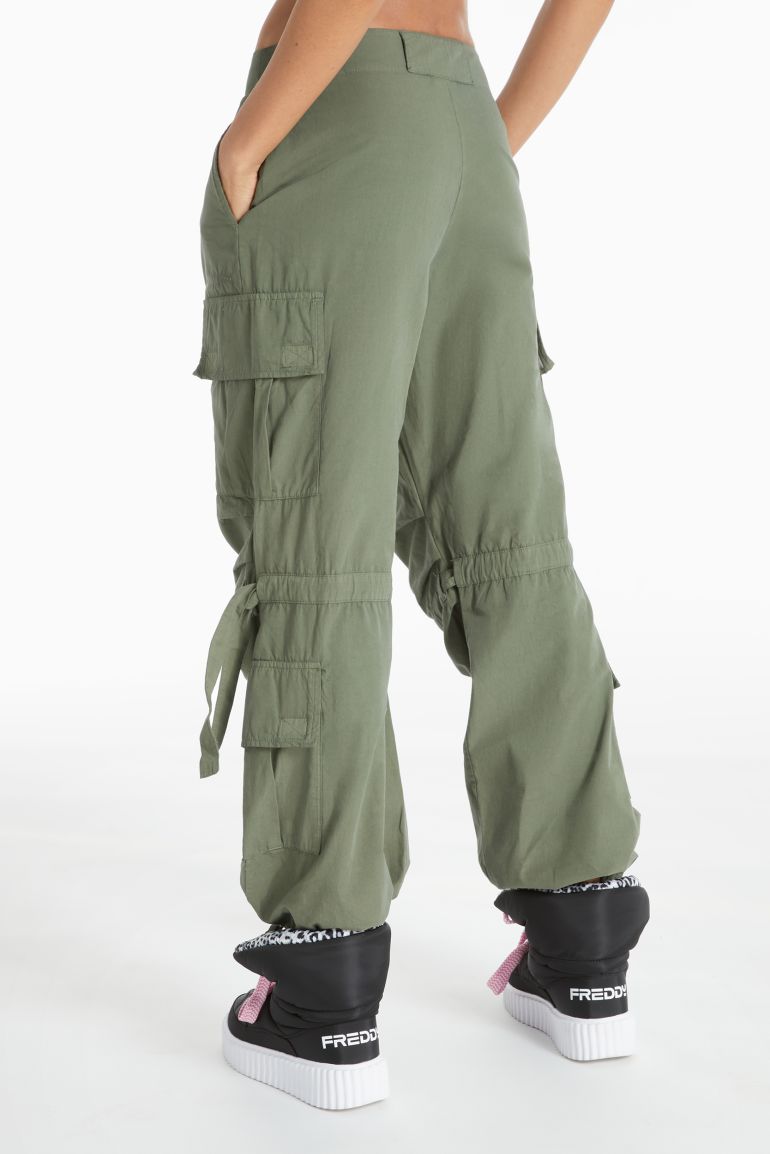 Freddy Pantalone Cargo Donna Verde Pigmentato - BRITNEYF301 V69X