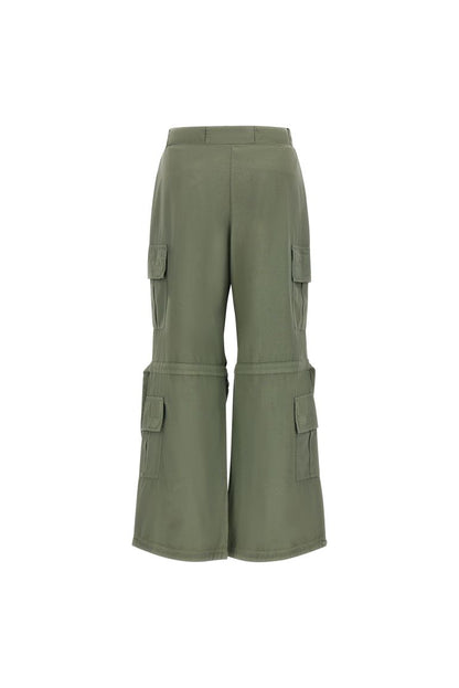 Freddy Pantalone Cargo Donna Verde Pigmentato - BRITNEYF301 V69X