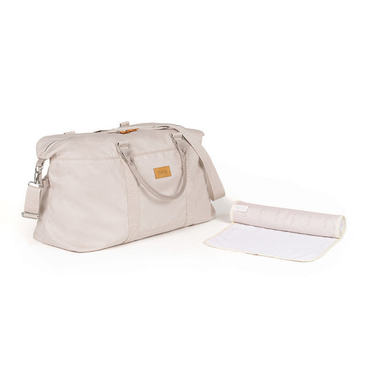 Borsa mamma beige in nylon