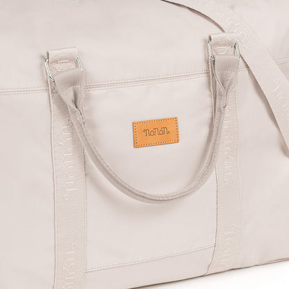 Borsa mamma beige in nylon