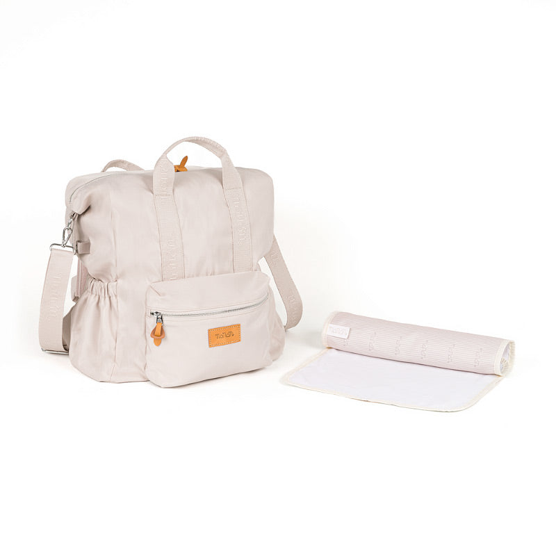 Zaino mamma beige in nylon