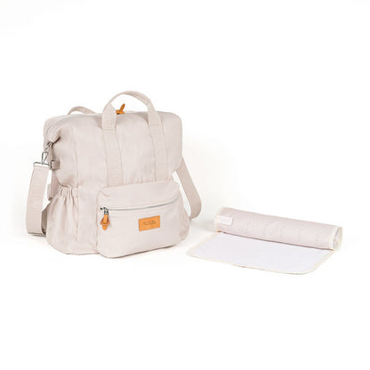 Zaino mamma beige in nylon