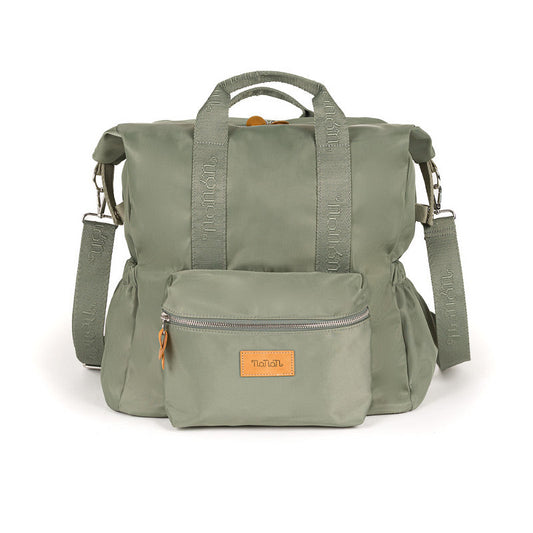 Zaino mamma verde in nylon