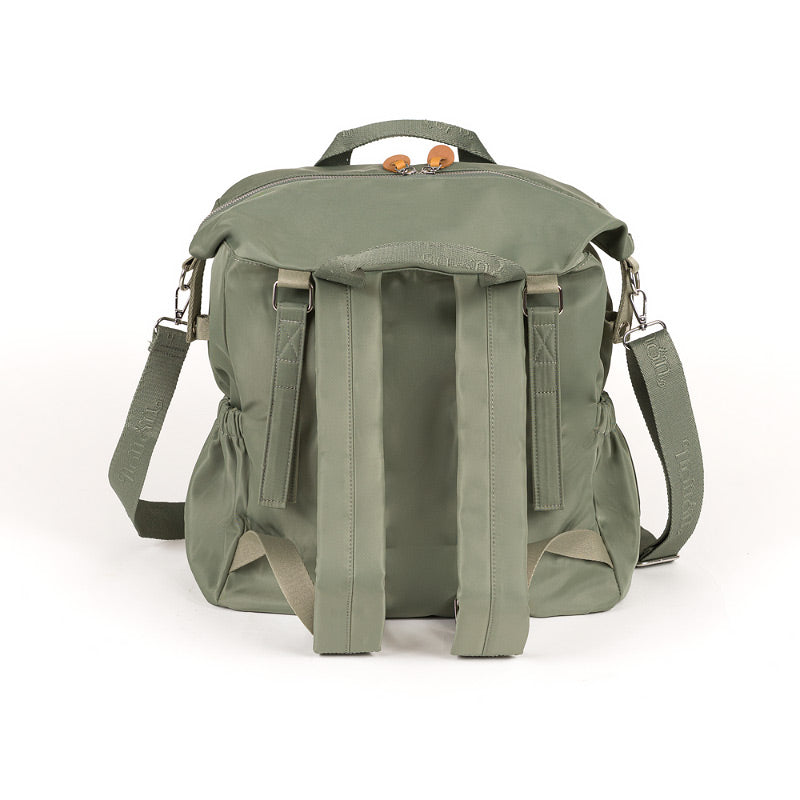 Zaino mamma verde in nylon