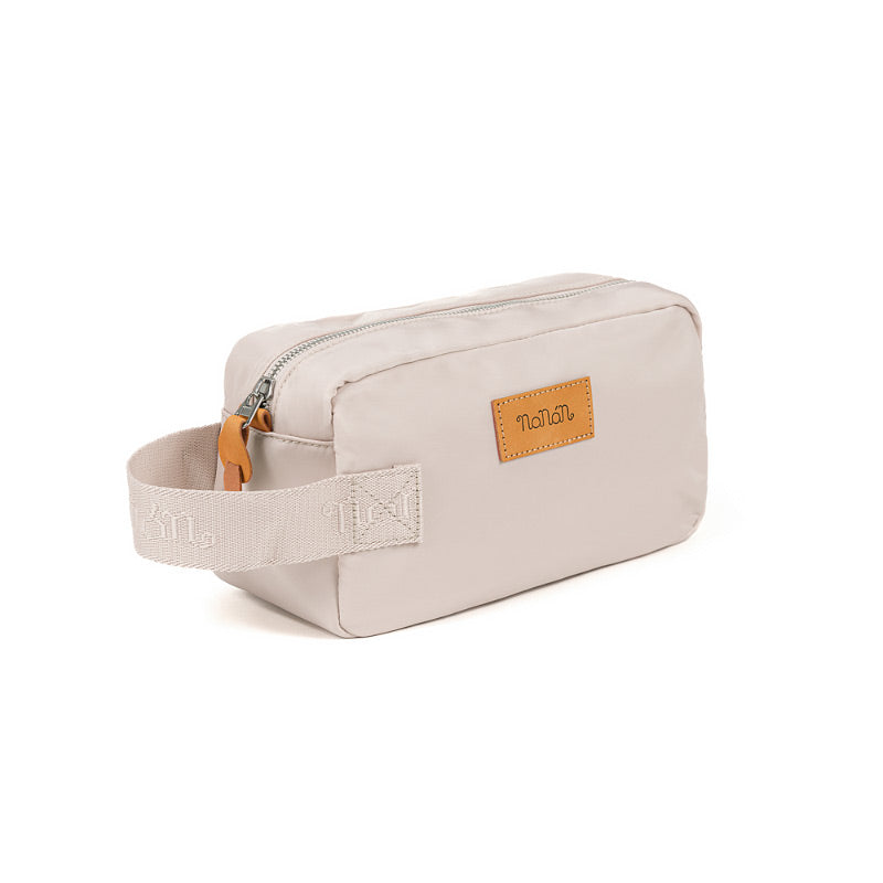 Pochette beige in nylon