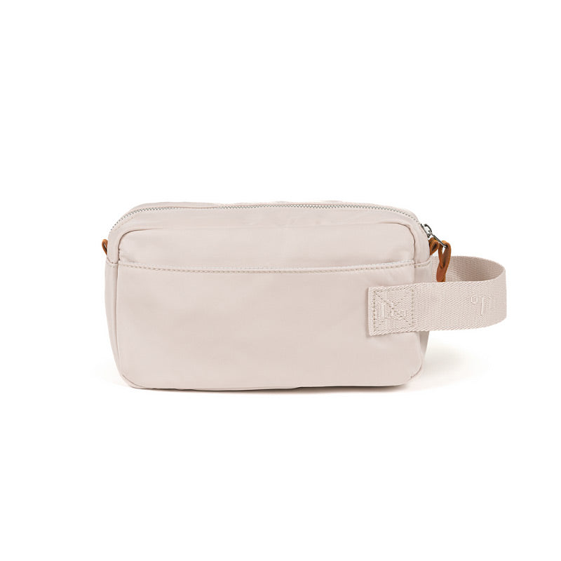 Pochette beige in nylon