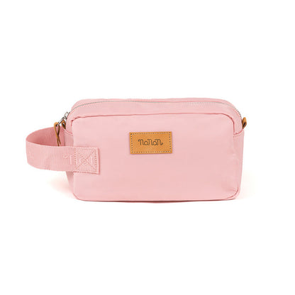 Pochette rosa in nylon