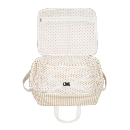 Borsa mamma canvas beige