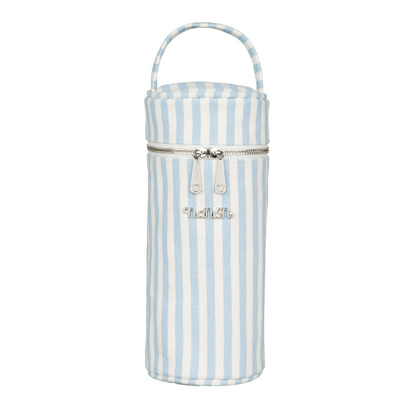 Portabiberon canvas azzurro