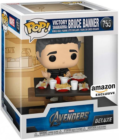 Funko Pop Marvel Avengers Deluxe Bruce Banner (755) Special Edition Wackelkopf