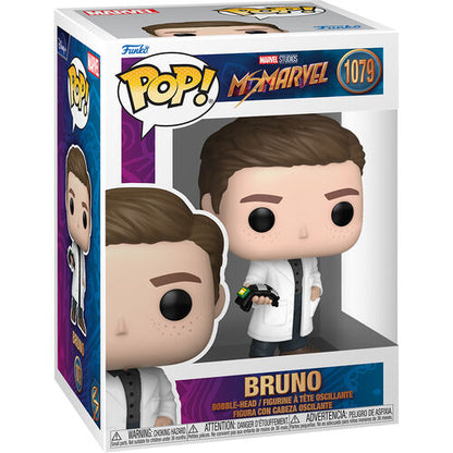 Funko Pop! Ms Marvel Studios – Bruno (1079) Boy Vinylfigur Disney Plus Film