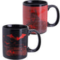 Paladone DC Comics The Batman Heat Change Mug, Colour Changing Coffee Mug, 300ml