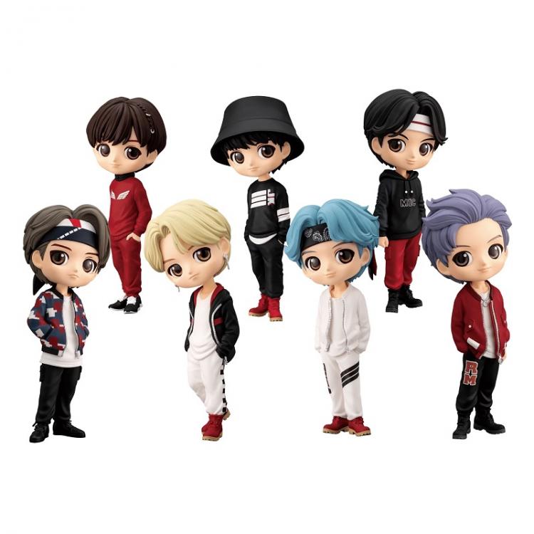 BANPRESTO Q POSKET BTS VOL 1 - SUGA (C) TINYTAN MIC DROP STATUETTA PVC BOYBAND