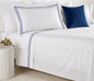 Completo letto Luxury in puro cotone con burdon