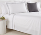 Completo letto Luxury in puro cotone con burdon