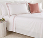 Completo letto Luxury in puro cotone con burdon