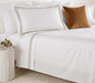 Completo letto Luxury in puro cotone con burdon