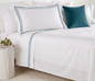Completo letto Luxury in puro cotone con burdon