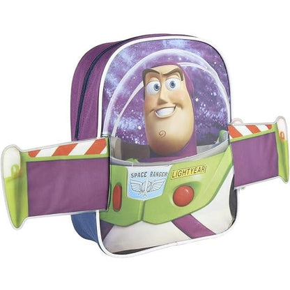 Zaino Toy Story Buzz Lightyear 3D Zainetto Scuola Cartella Asilo Bambino Bambina