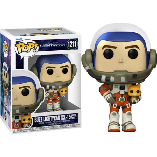Funko Pop ! Disney Lightyear Buzz Lightyear (Xl-15) With Sox 1211 Vinyl Figure