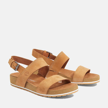 Timberland Sandalo Donna Malibu Waves TB0A1MQGF13 Marrone Pelle Premium
