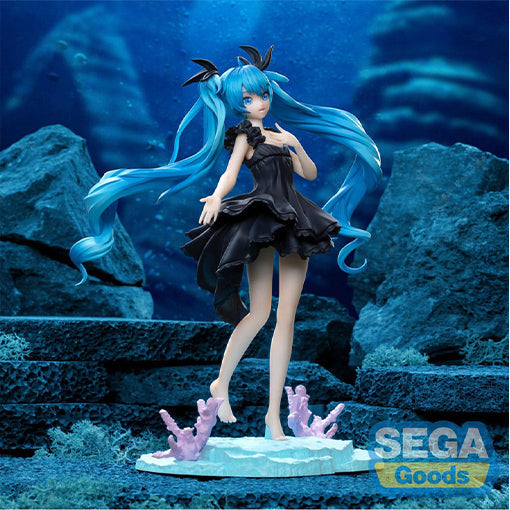 Sega Goods Deep Sea Girl (Hatsune Miku) Figur Pvc Luminasta Statue Sammlung
