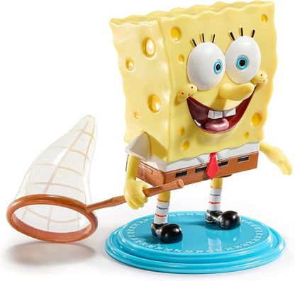 BENDYFIGS - SPONGEBOB SCHWAMMKOPF (SPONGEBOB) FIGUR MIT DISPLAY-STÄNDER SPIELZEUG