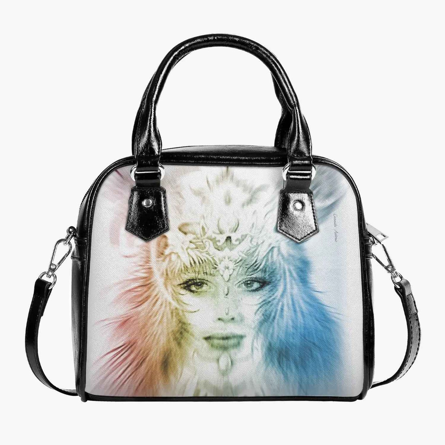 Borsa Artistica "Flores": Eleganza e Stile Fatti a Mano